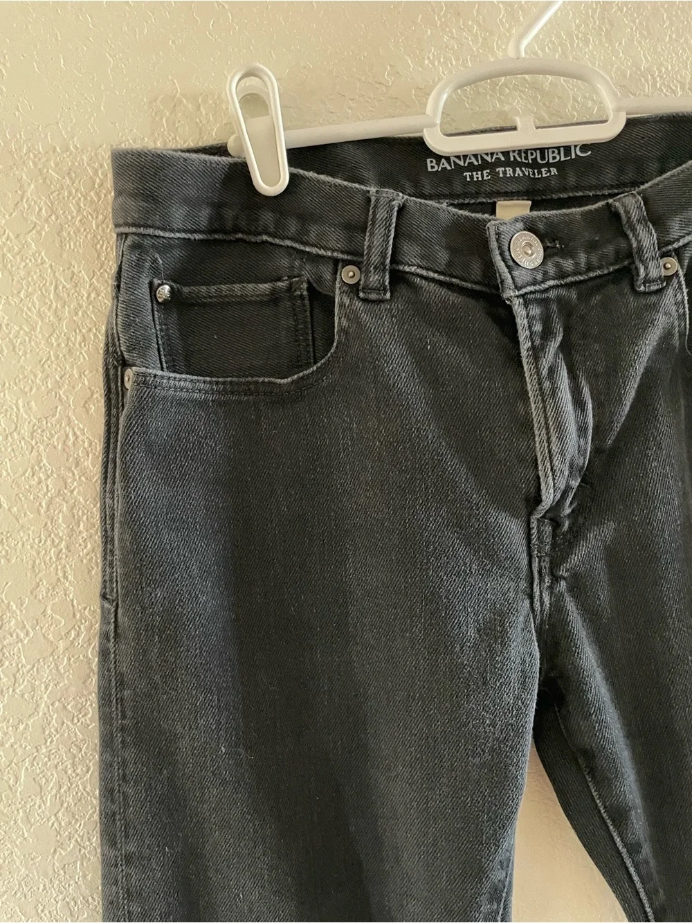 Banana Republic The Traveler Slim Jeans in Black Men’s 30 x 30 EUC